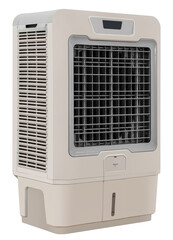 Brown portable steam fan