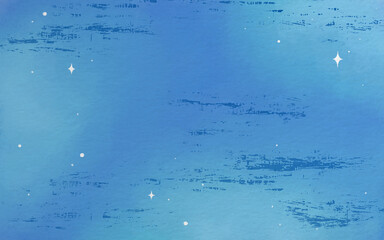 Deep Blue Abstract Background/Wallpaper Illustration Textured Illustration Realistic Pastel Watercolor Background Cute Background