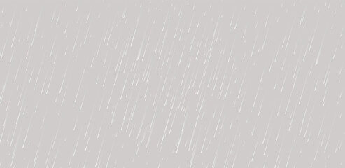 Rainy day Autumn landscape with water drops, rain Fall background transparent effect. Rain drops against a dark background. Falling water drops. Nature rainfall. light background