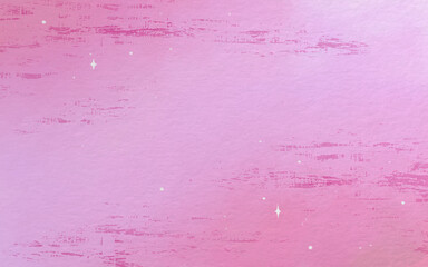 Cute Pink Abstract Background/Wallpaper Illustration Textured Illustration Realistic Pastel Watercolor Background