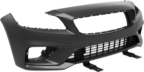 Automotive Front Bumper Assembly Modern Car Part High Quality 3D Render