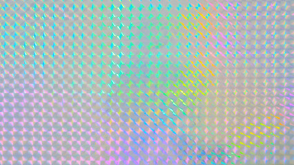 Holographic rainbow foil iridescent texture abstract hologram background