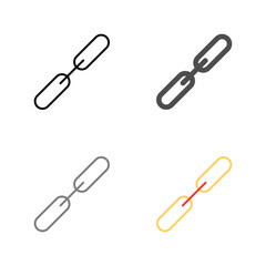Link Building Vector Icon