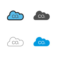 Carbon Dioxide Vector Icon