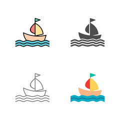 Boat Vector Icon