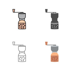 Coffee Grinder Vector Icon