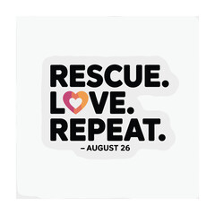 International Dog Day Typography Vector Illustration for T-Shirt Design with Paw Print and Dog Theme