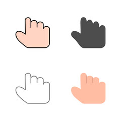 Unique Hold Vector Icon