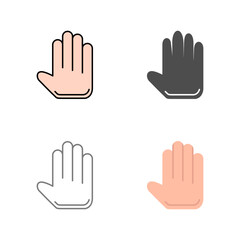 Fototapeta premium Unique Hand Tool Vector Icon