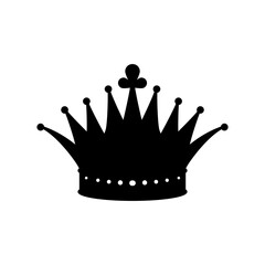Crown vector icon. King illustration sign. Queen symbol. monarchy mark.