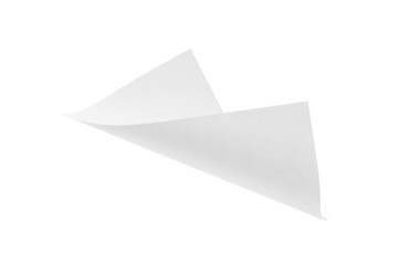 pile blank white paper flying, empty note leaf or leaflet in motion mockup, sheet falls and twists isolated on white with clipping path.