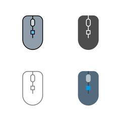 Unique Mouse Vector Icon