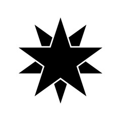 Sparkle vector icon. Shine symbol illustration. star sign or logo.