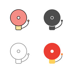 Unique Alarm Vector Icon
