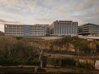 Obraz premium Maker and Faber buildings on Vaux site in Sunderland