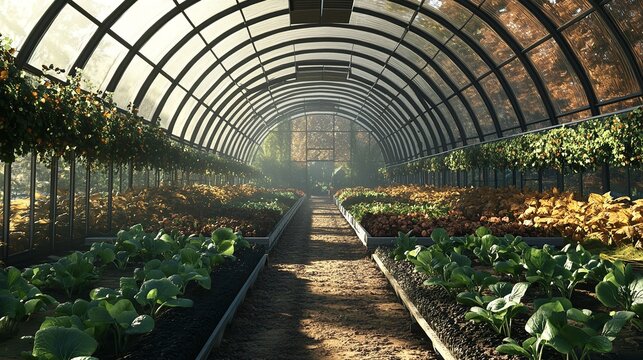 Exploring greenhouse gardening tips and techniques for growing organic vegetables and plants indoors year round