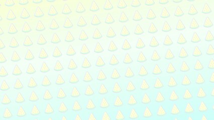 ピクセルアートな黄色のスイカパターン⭐︎