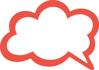 Comic Speech Bubble Illustration