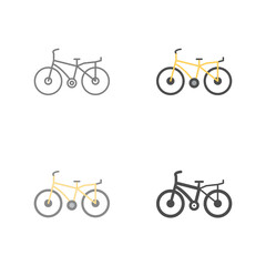 Obraz premium Bicycle Vector Icon