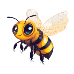Printed roller blinds bee isolated transparent background