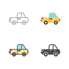 Pickup Vector Icon