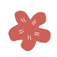 cute flower illustration