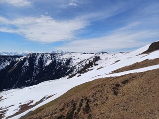 Artificial snow slope