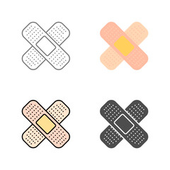 Bandages Vector Icon