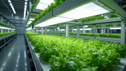 Controlled Environment Vertical Hydroponic Farming System in Action