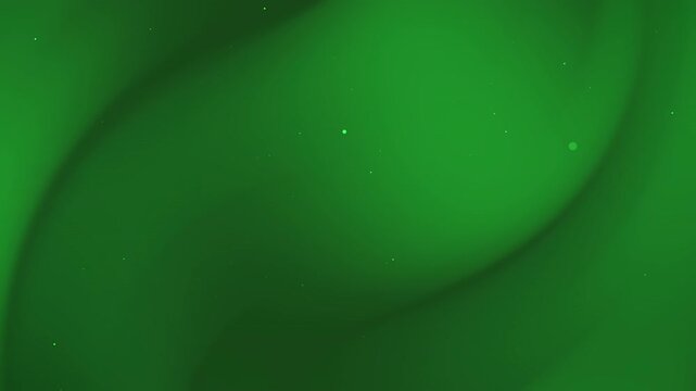 Abstract Green Swirling Gradient Background Design