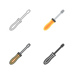 Screwdriver Vector Icon