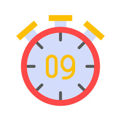 Countdown icon vector image. Suitable for mobile apps, web apps and print media.