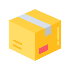 Delivery Box icon vector image. Suitable for mobile apps, web apps and print media.