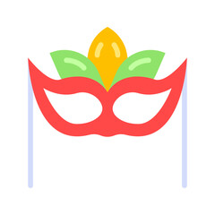Eye Mask icon vector image. Suitable for mobile apps, web apps and print media.