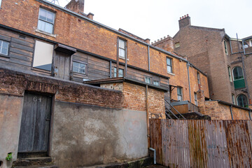 Old house in a working-class neighborhood of Sydney, Australia