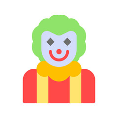 Joker icon vector image. Suitable for mobile apps, web apps and print media.