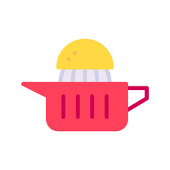 Squeezer icon vector image. Suitable for mobile apps, web apps and print media.