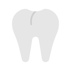 Tooth icon vector image. Suitable for mobile apps, web apps and print media.