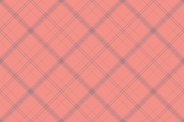 Event texture seamless fabric, customized vector plaid tartan. Trousers check pattern textile background in red and pastel colors.