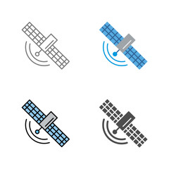 Satellite Vector Icon