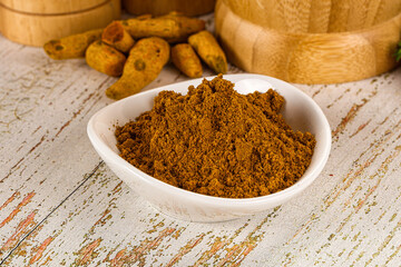 Indian cuisine - curry powder for culinary
