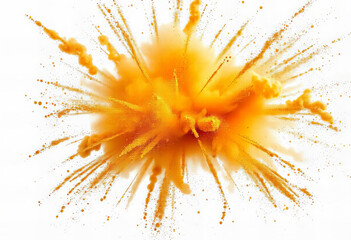 Cloud of Beige Dust Explosion PNG