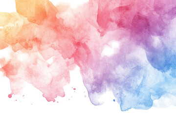Fototapeta premium Soft watercolor textures make the ideal background for stylish compositions with a handcrafted artistic appearance