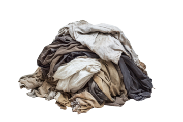 A pile of dirty clothes signals laundry day chaos clutter and the need for fresh clean starts