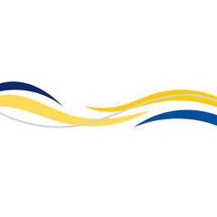 Business Wave Border