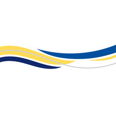 Business Wave Border