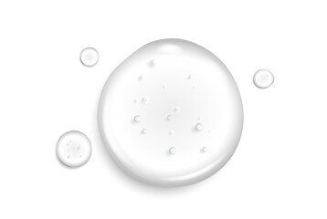 Luxury and transparent water droplets
