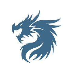 Dragon logo icon design