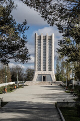 Mausoleum of Vagif located in Shusha, Azerbaijan