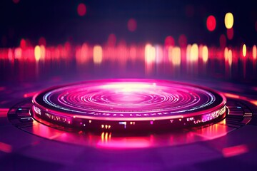 Futuristic holographic display